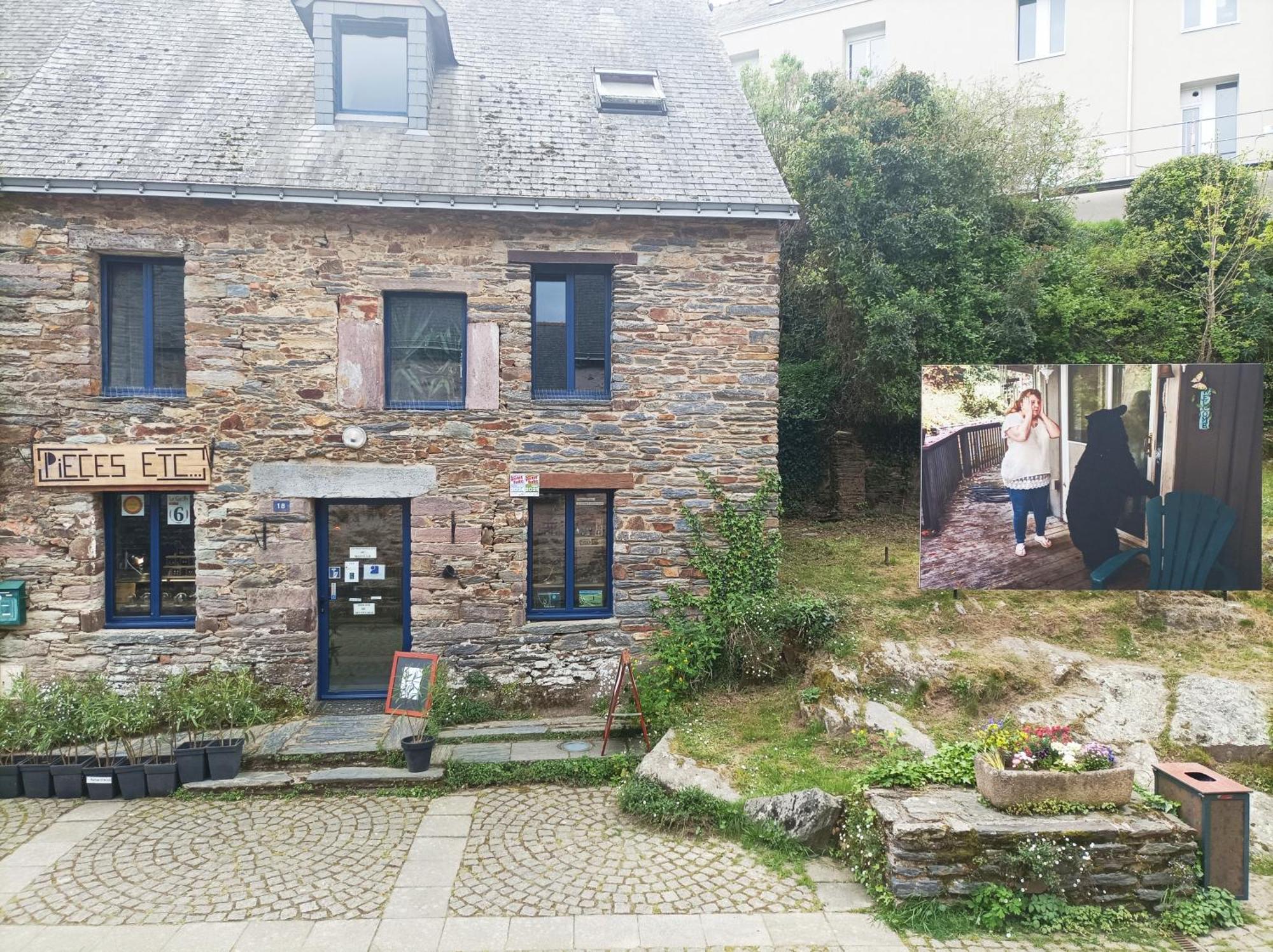 Gite De La Muse Centre Ville - Jardin Sérent Exterior foto